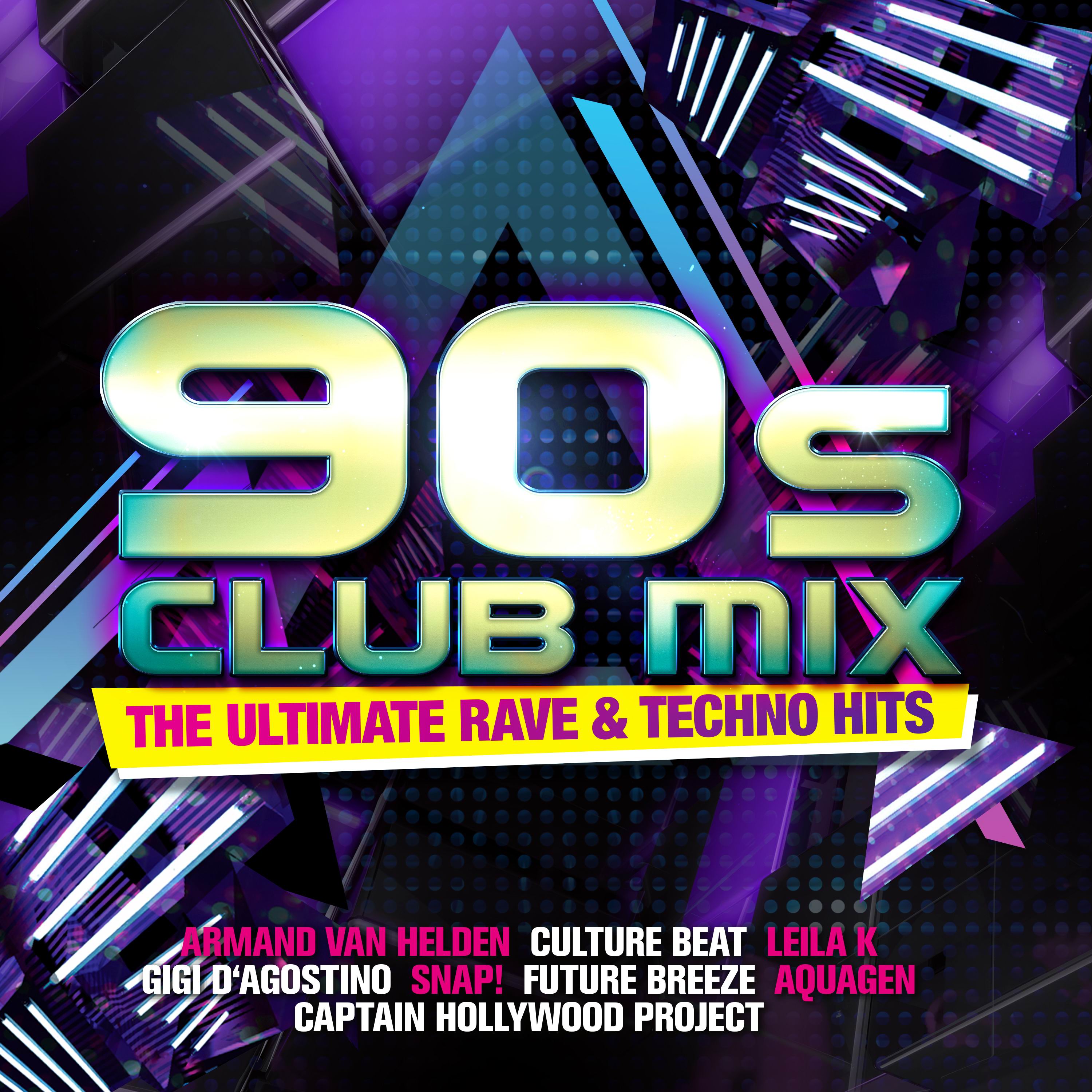 90s CLUB MIX - THE ULTIMATE RAVE & TECHNO HITS