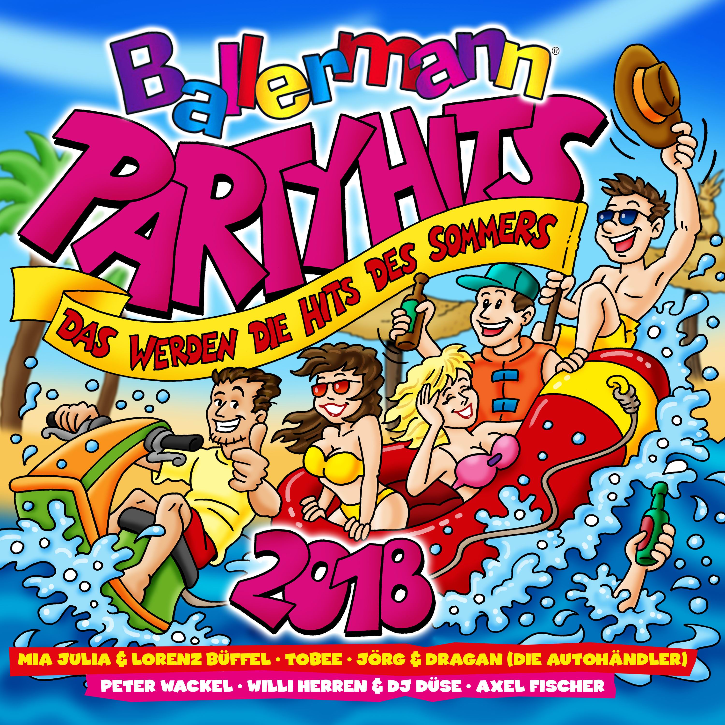 BALLERMANN PARTYHITS 2018 - DAS WERDEN DIE HITS DES SOMMERS