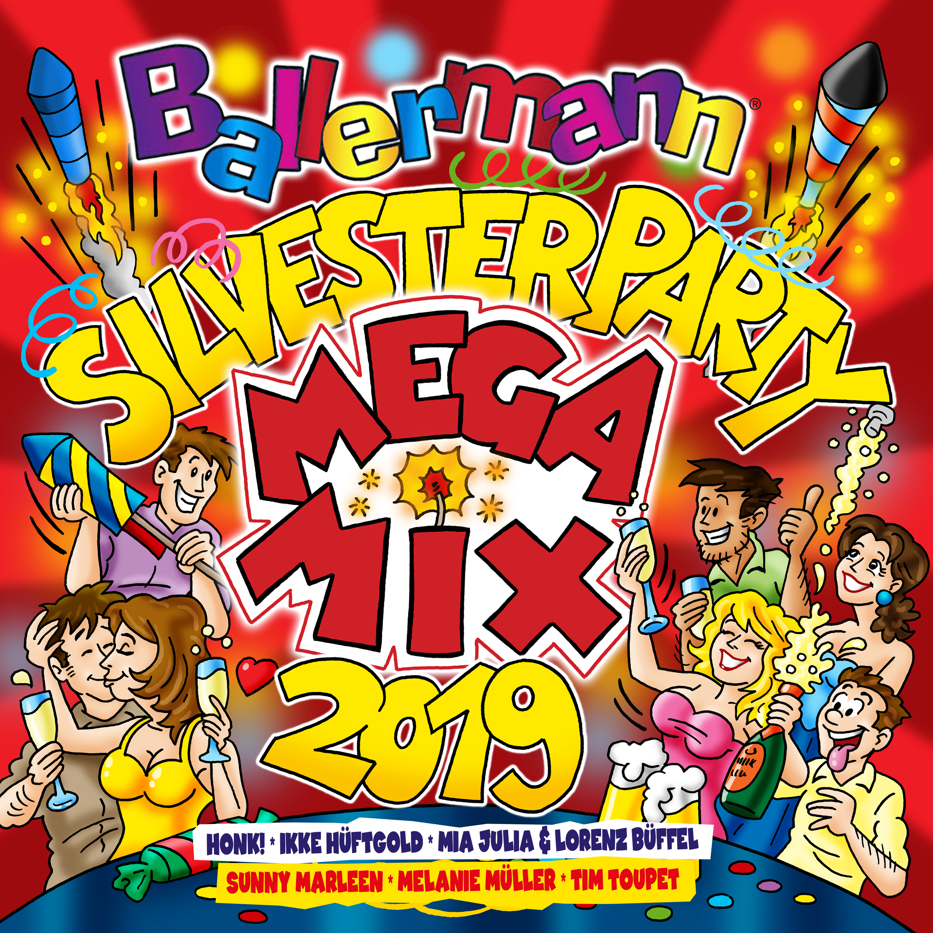 BALLERMANN SILVESTERPARTY MEGAMIX 2019