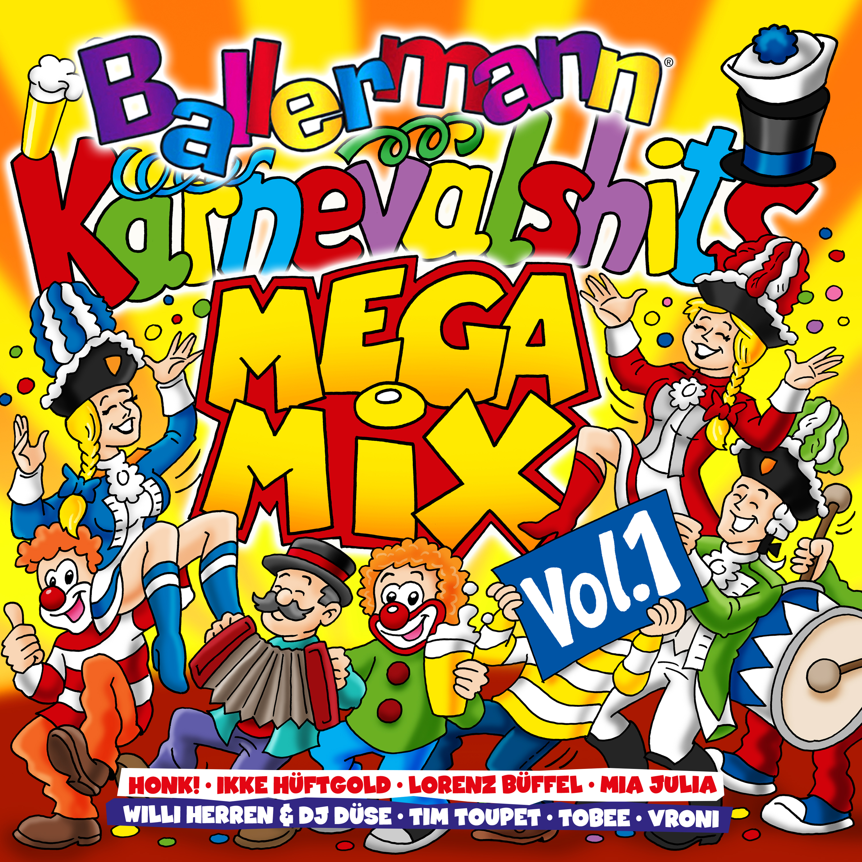 BALLERMANN KARNEVALSHITS MEGAMIX VOL. 1